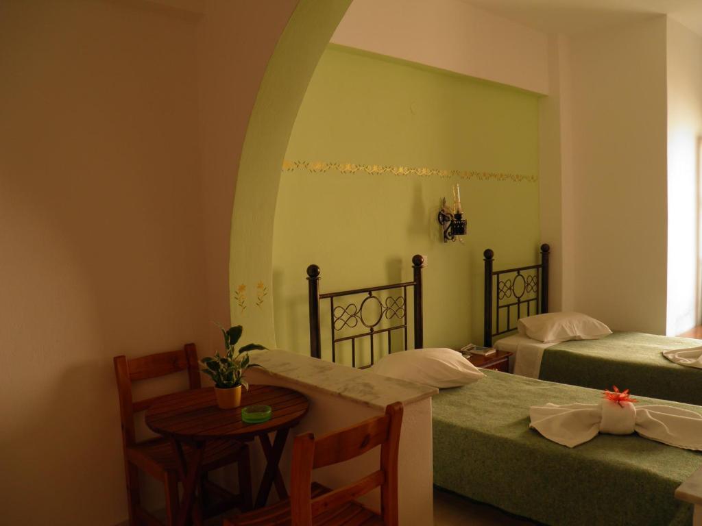 Mirsini Pansion Hotel คาร์เทราดอส ภายนอก รูปภาพ